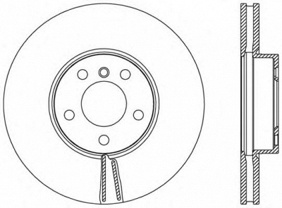OPEN PARTS bdr246420 -  Тормозной диск